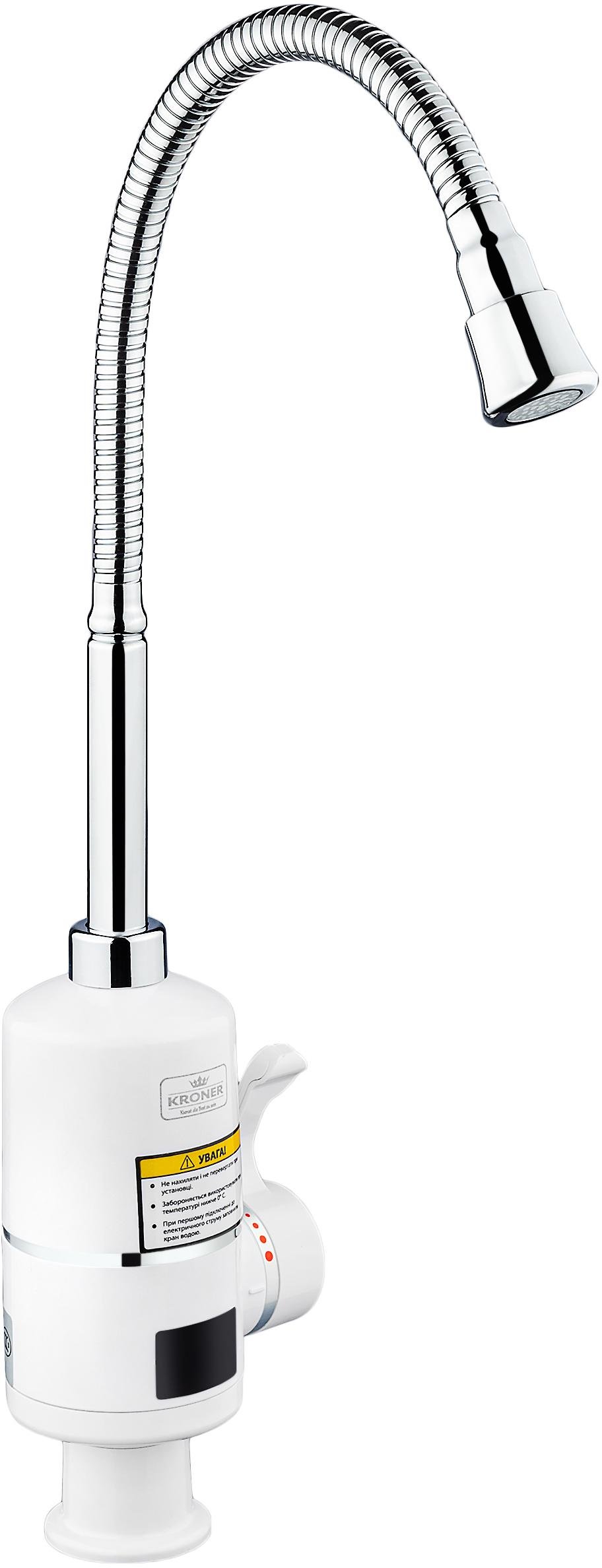 Монокран кухонный KRONER Volt CW090R проточный с электроподогревом