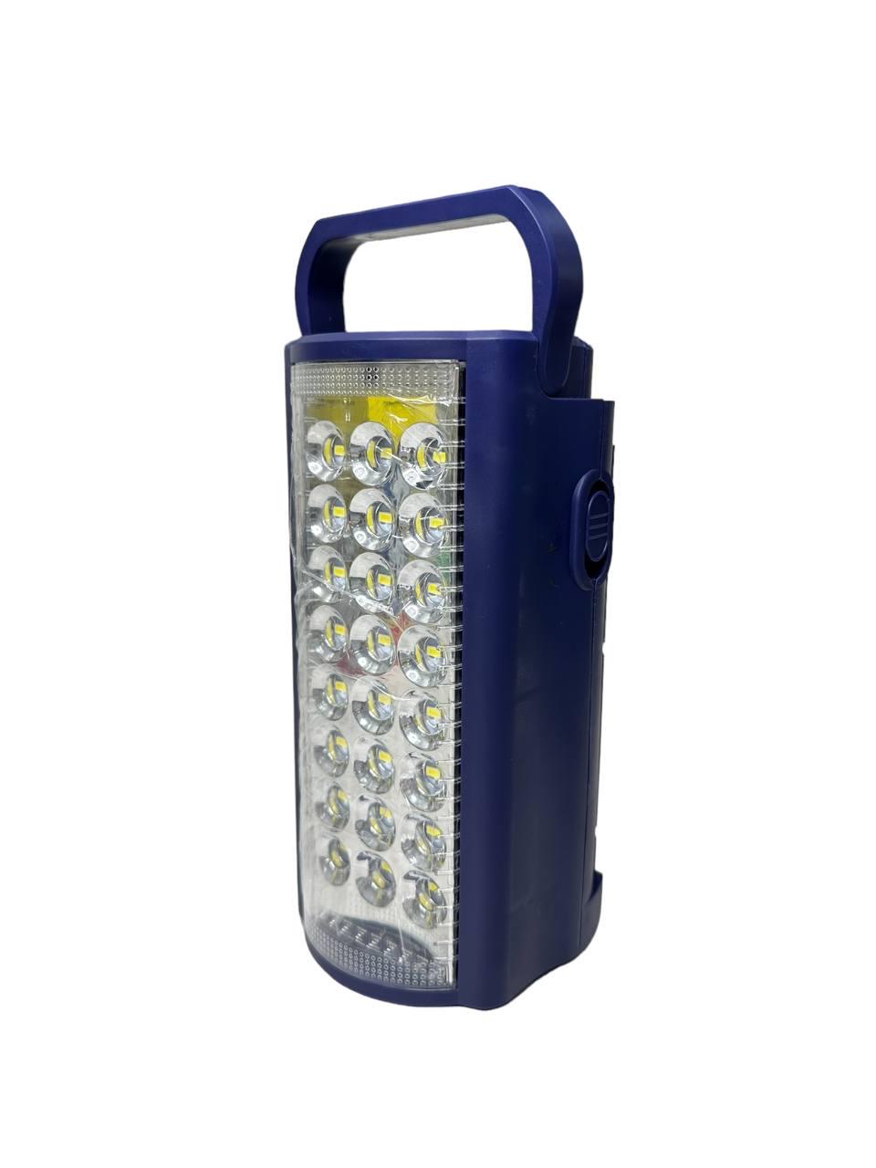 Аварийный светодиодный фонарь ALMANA ALMANA KP-6324 24 LED с Power bank Синий - фото 4