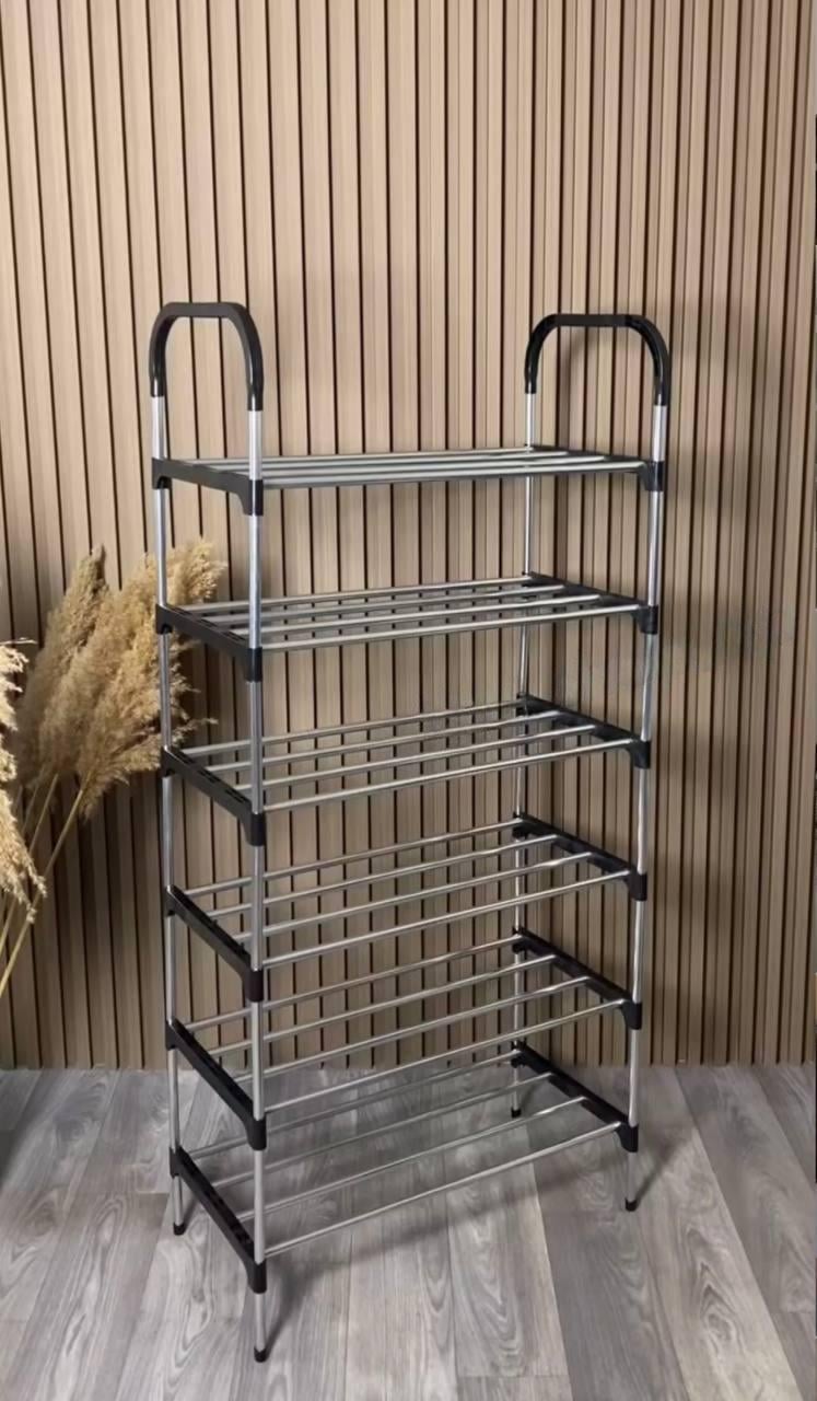 Стійка для взуття металева підлогова в передпокій (2591038558) - фото 2