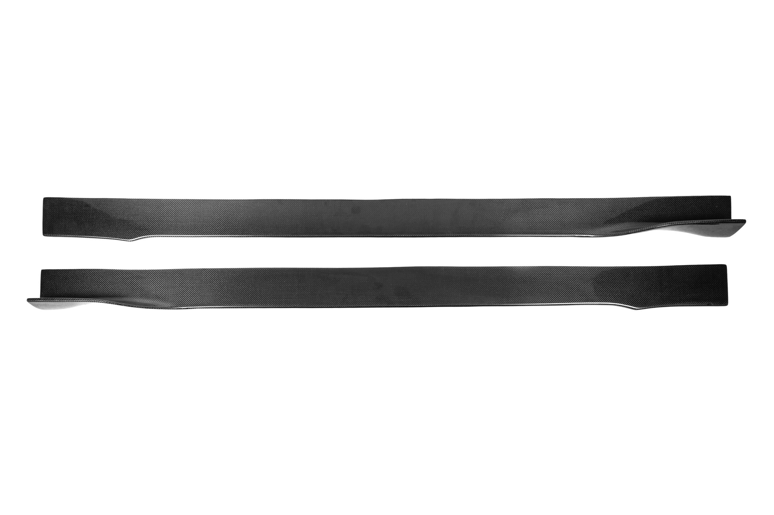 Пороги боковые DDCarbon 2016-2019 для Mercedes E-сlass W213 2016-2023 натуральный карбон (147934)