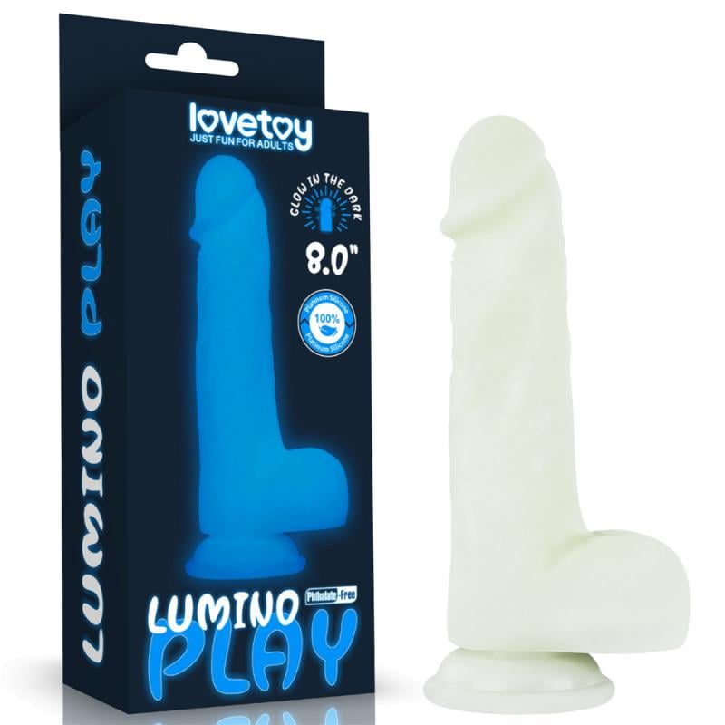 Фаллоимитатор Lumino Play Silicone Dildo люминесцентный 8.0 (1000061512) Фаллоимитатор Lumino Play Silicone Dildo люминесцентный 8.0 (1000061512)
