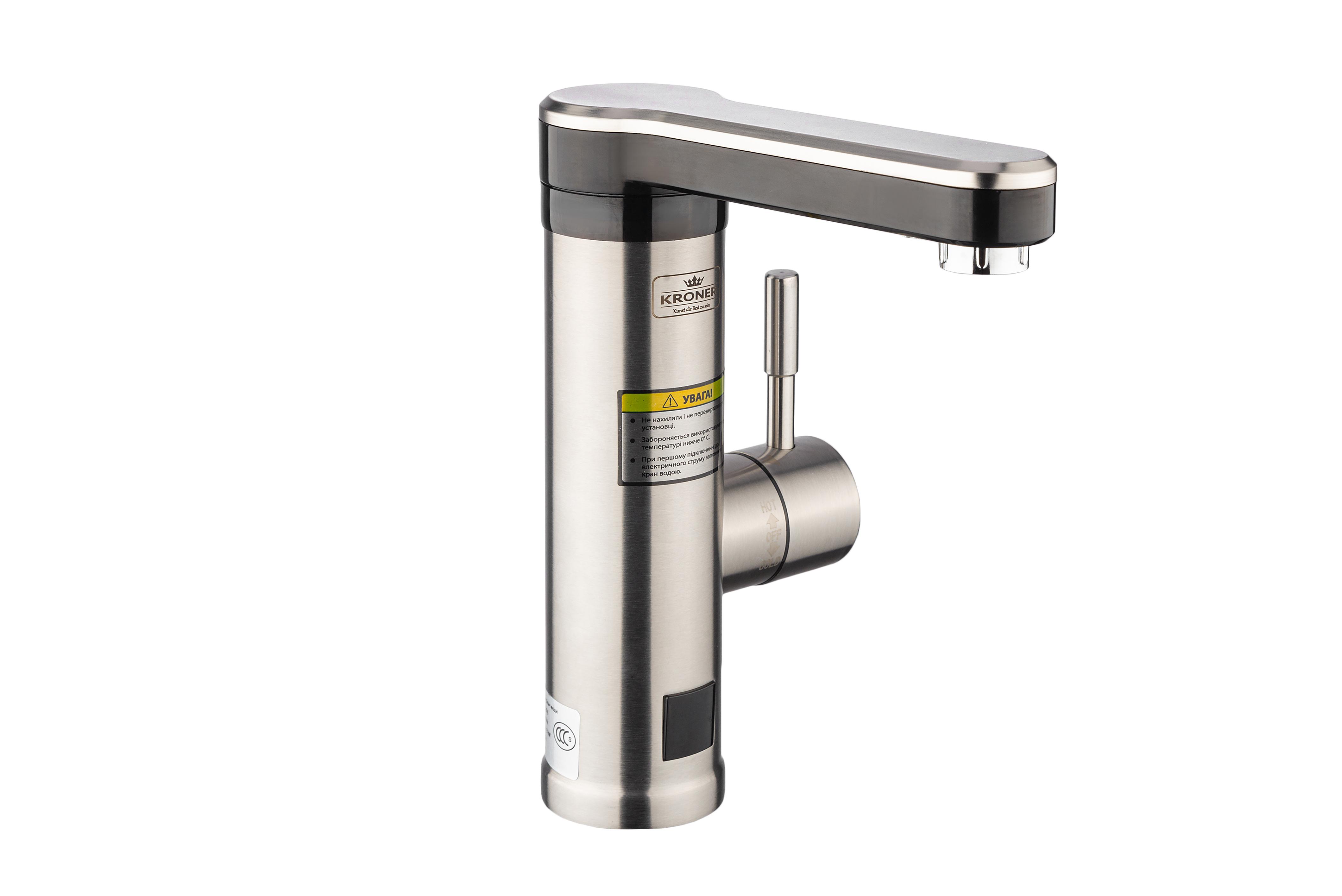 Проточный водонагреватель Kroner KRP Volt ESG089 с дисплеем (15032569)
