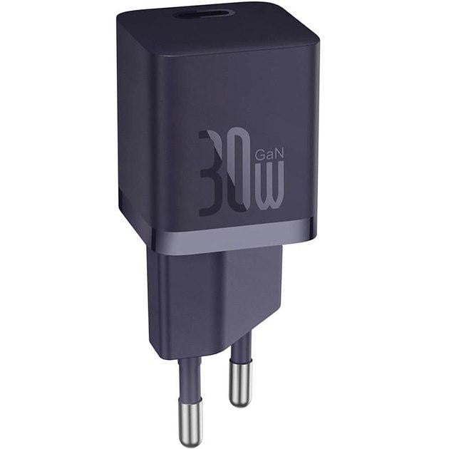 Зарядное устройство BASEUS GaN5 Fast Charger Mini 1C 30W Purple (CCGN070705) - фото 5