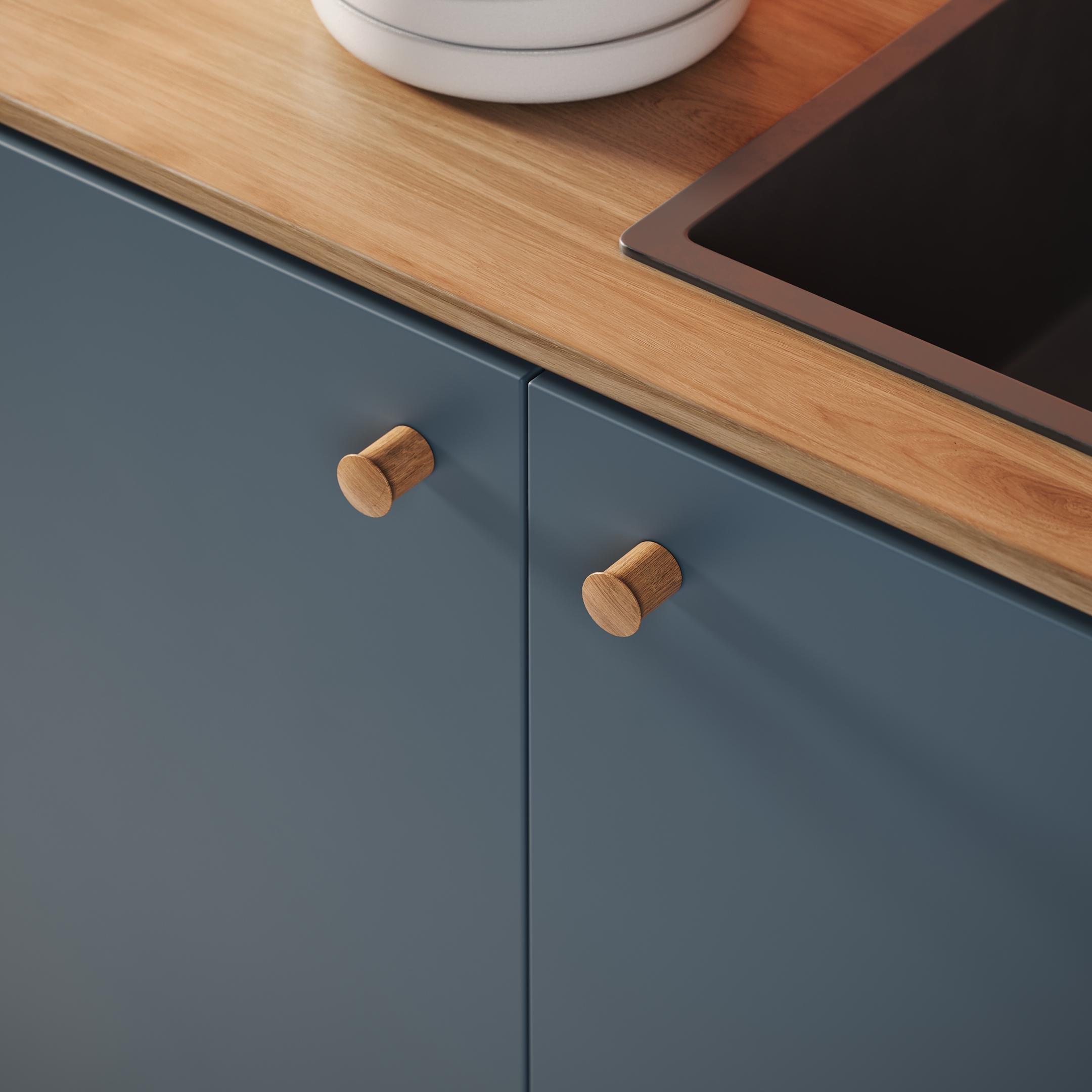 Ручка меблева кнопка STOMP KNOB Дуб - фото 2 Ручка меблева кнопка STOMP KNOB Дуб - фото 2