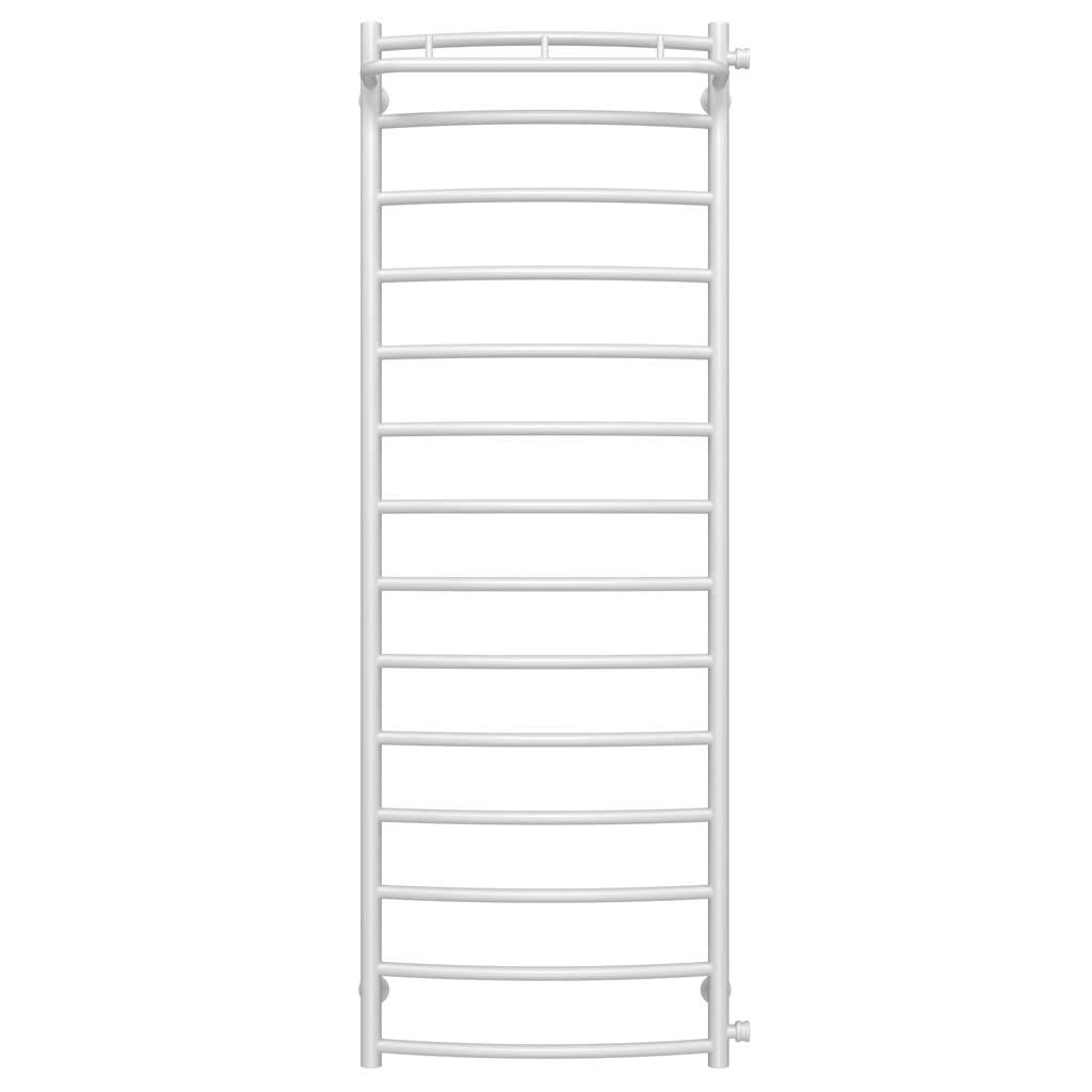 Полотенцесушитель водяной Deffi Классик N П14 боковое правое подключение нержавеющая сталь 500х1500 мм Белый (C.KN.150.50.14.W.C)