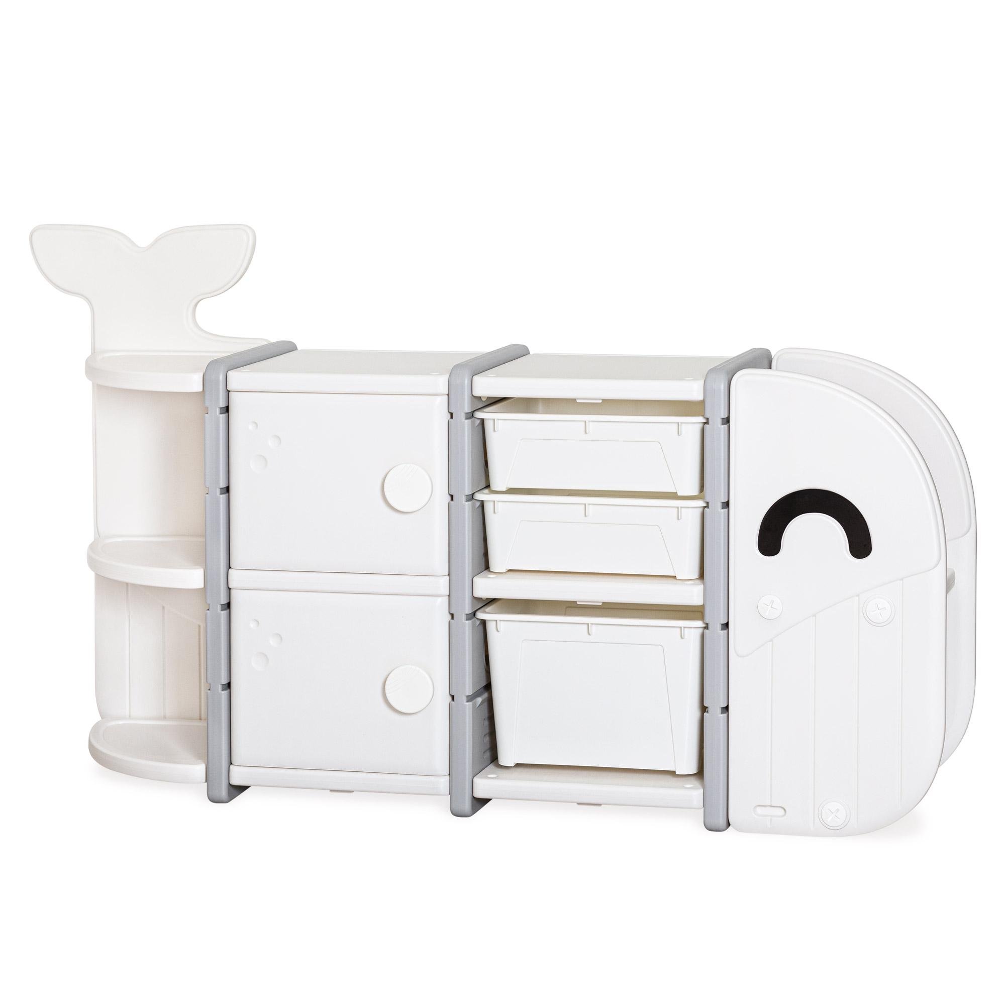 Стеллаж Mealux Swimo White (KD-E017 White)