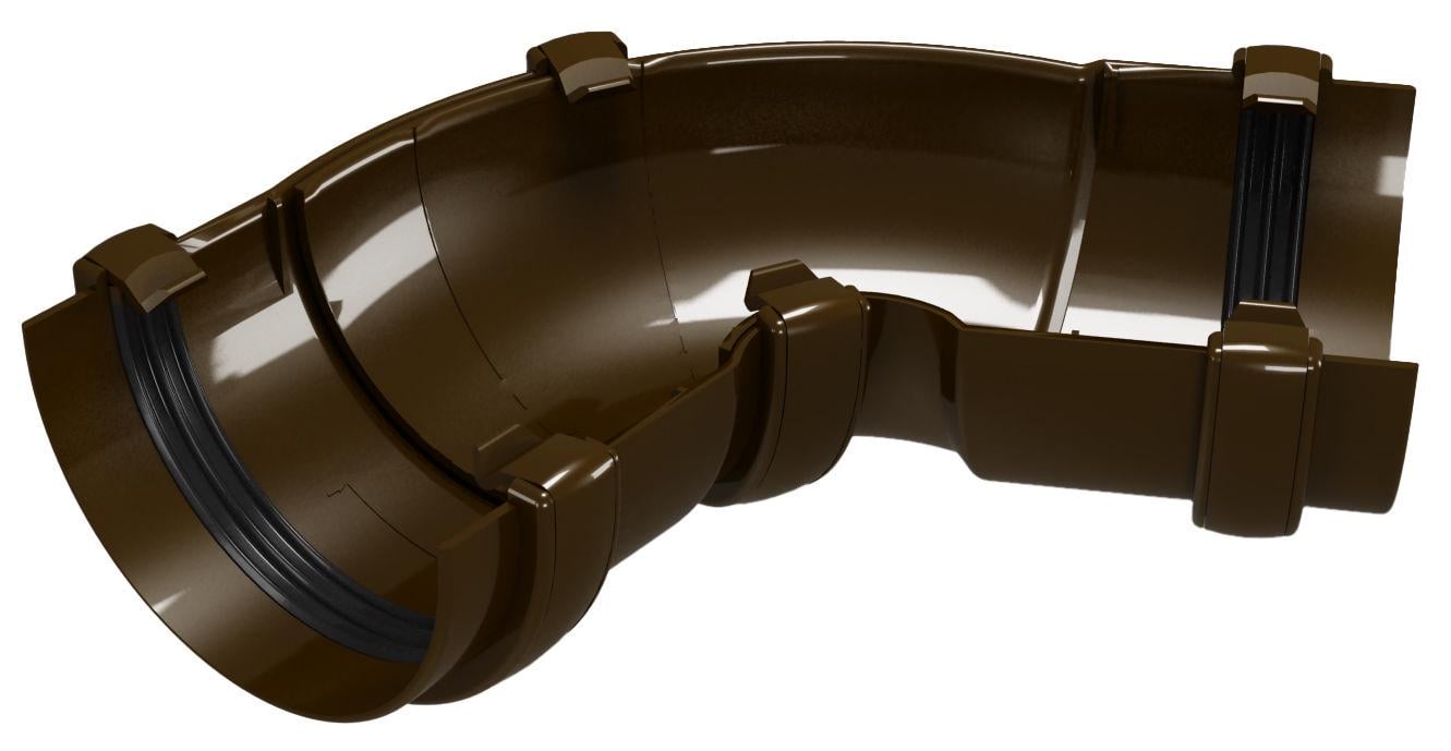 Угол желоба универсальный 60-160° DEVOREX Classic 120 Коричневый (12195605) - фото 1 Угол желоба универсальный 60-160° DEVOREX Classic 120 Коричневый (12195605) - фото 1