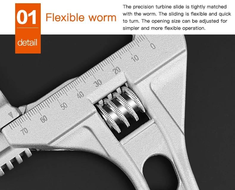 Ключ розвідний 8-72 AIRAJ 5601 (109220) - фото 5 Ключ розвідний 8-72 AIRAJ 5601 (109220) - фото 5