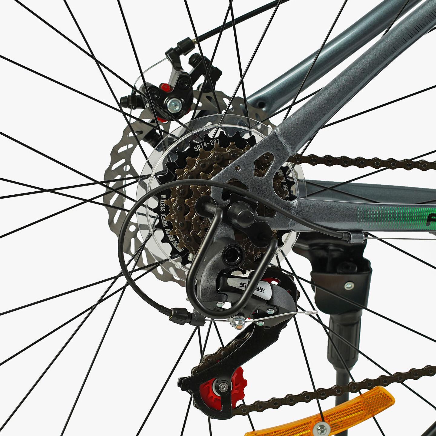 Велосипед гірський Corso Skywalker 26"/15" Зелений (436684633) - фото 7 Велосипед гірський Corso Skywalker 26"/15" Зелений (436684633) - фото 7