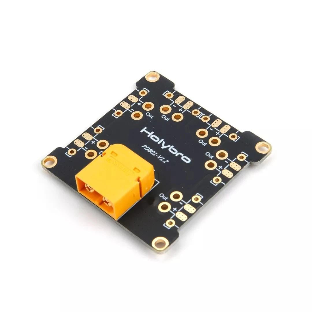 Контроллер разведения питания Holybro PDB01 XT60 для мультироторных систем и модулей питания (00-00027122)