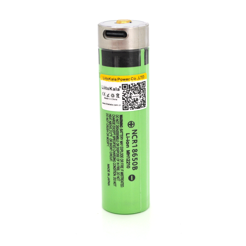 Аккумулятор LiitoKala 18650 Lii-34B-USB 3400 mAh Type-C 3,7V (26025895) Аккумулятор LiitoKala 18650 Lii-34B-USB 3400 mAh Type-C 3,7V (26025895)