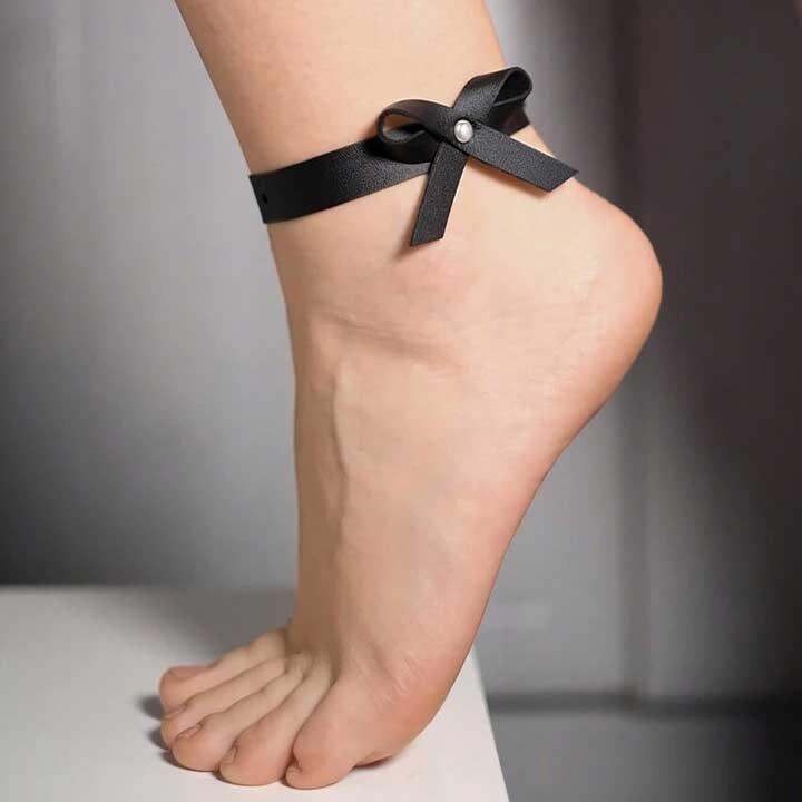 Браслети жіночі із бантиками на ноги SV Leather Ankle 2 шт. (K001100) - фото 3 Браслети жіночі із бантиками на ноги SV Leather Ankle 2 шт. (K001100) - фото 3