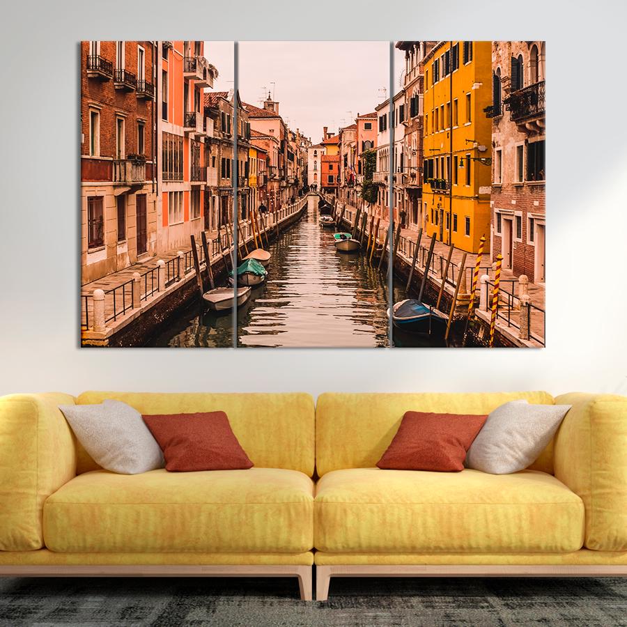 Картина город Вечная романтика Венеции 78x48 см (A865-3)