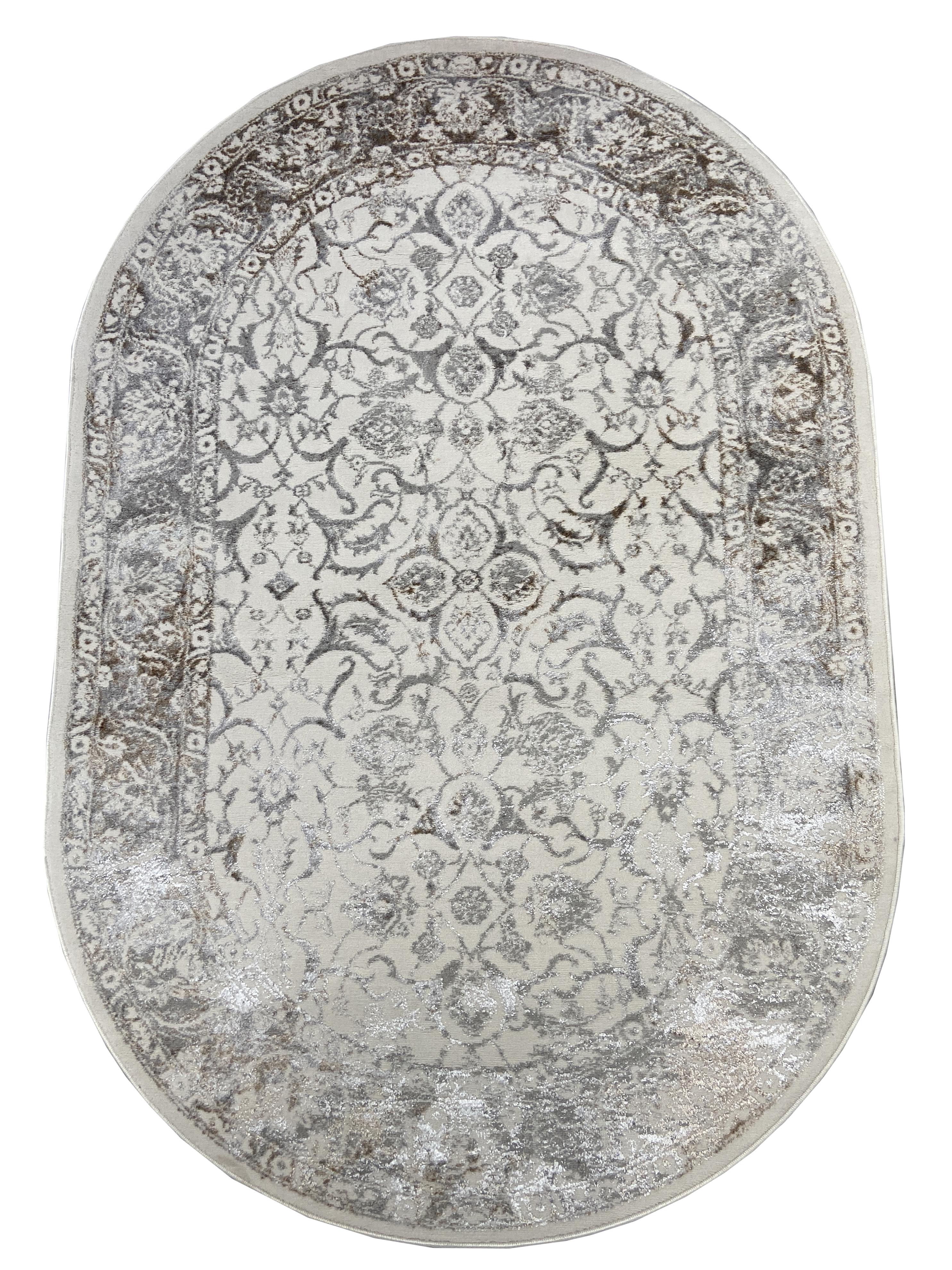Килим Charleston 120x180 см овал Сірий (EB75CО4) Килим Charleston 120x180 см овал Сірий (EB75CО4)