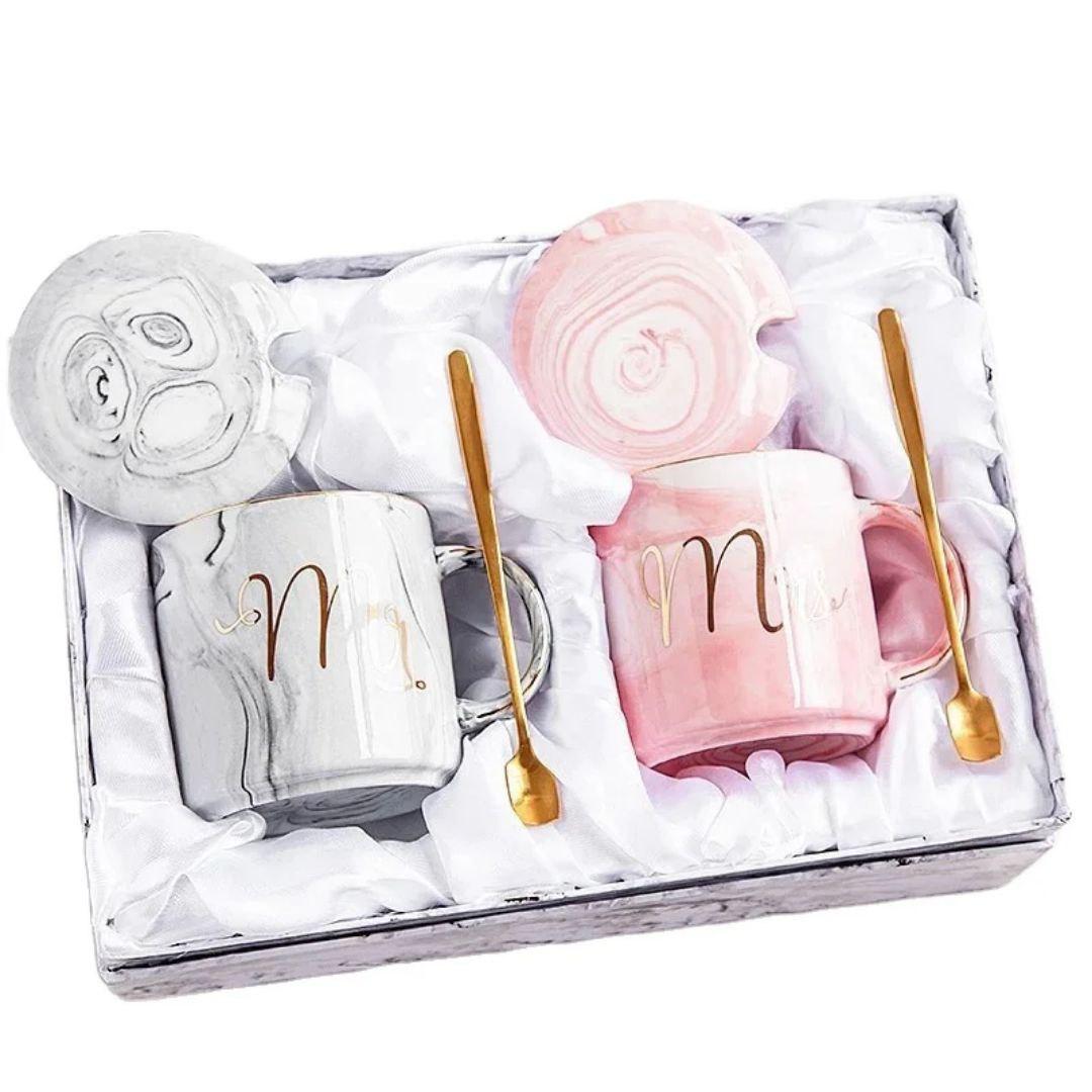 Набор чашек парных керамических (H-01)