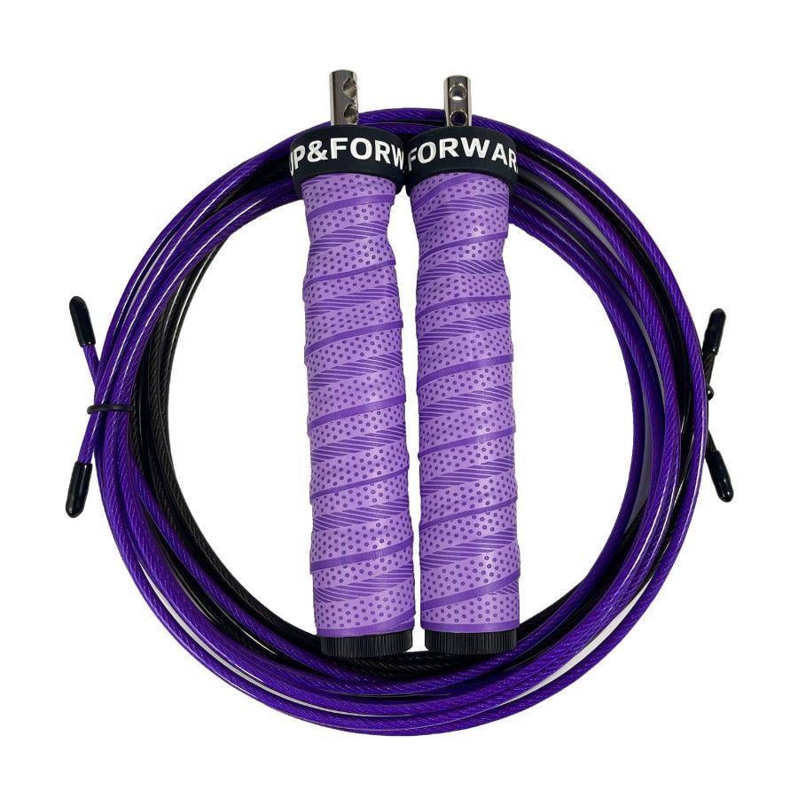 Скакалка скоростная для кроссфита UP & FORWARD Speed Rope PRO+ Violet (UF12481) - фото 1