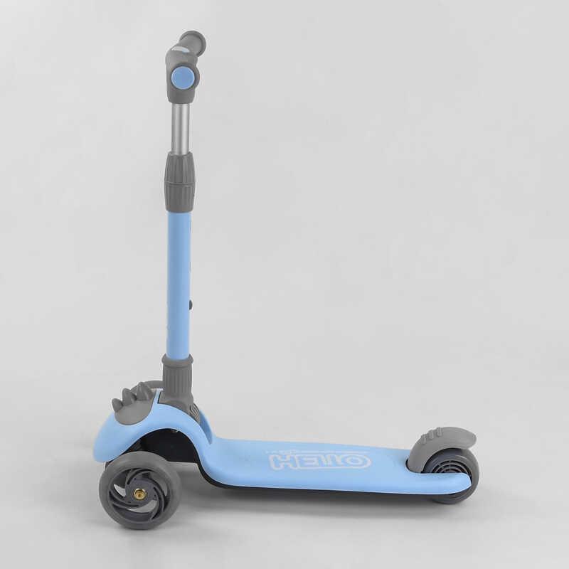 Самокат триколісний Best Scooter D-0885 3 колеса Блакитний - фото 3 Самокат триколісний Best Scooter D-0885 3 колеса Блакитний - фото 3