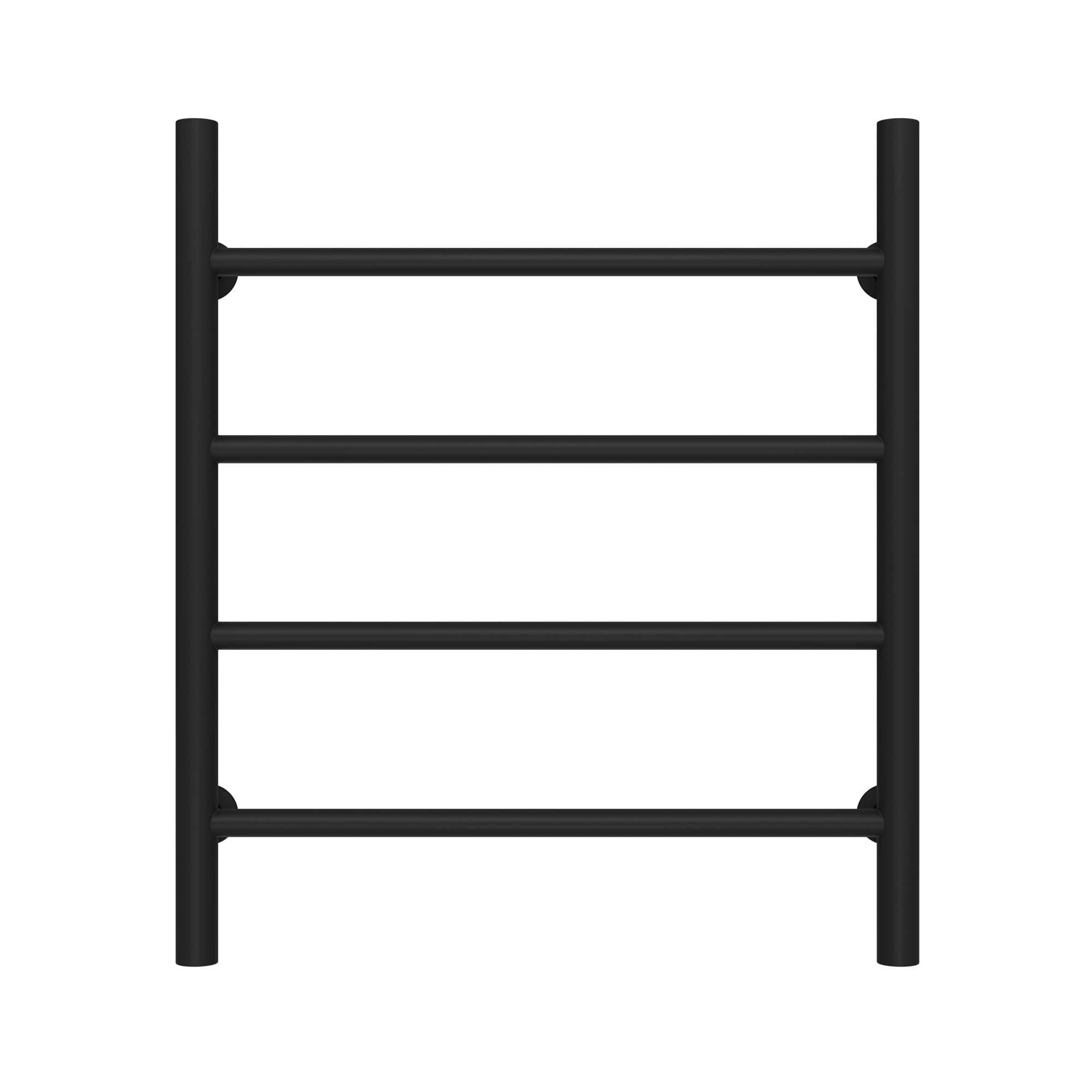 Полотенцесушитель водяной Deffi Орион П4 боковое левое подключение нержавеющая сталь 500х600 мм Черный (C.OR.60.50.4.B.B)