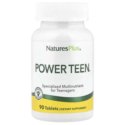 Мультивитамины для подростков Natures Plus Power Teen 90 табл. (NAP-29991) Мультивитамины для подростков Natures Plus Power Teen 90 табл. (NAP-29991)