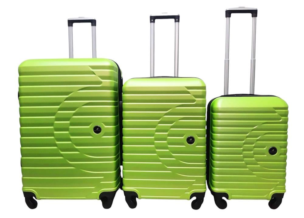 Комплект чемоданов Madisson Snowball 43303 Зеленый (31219096)