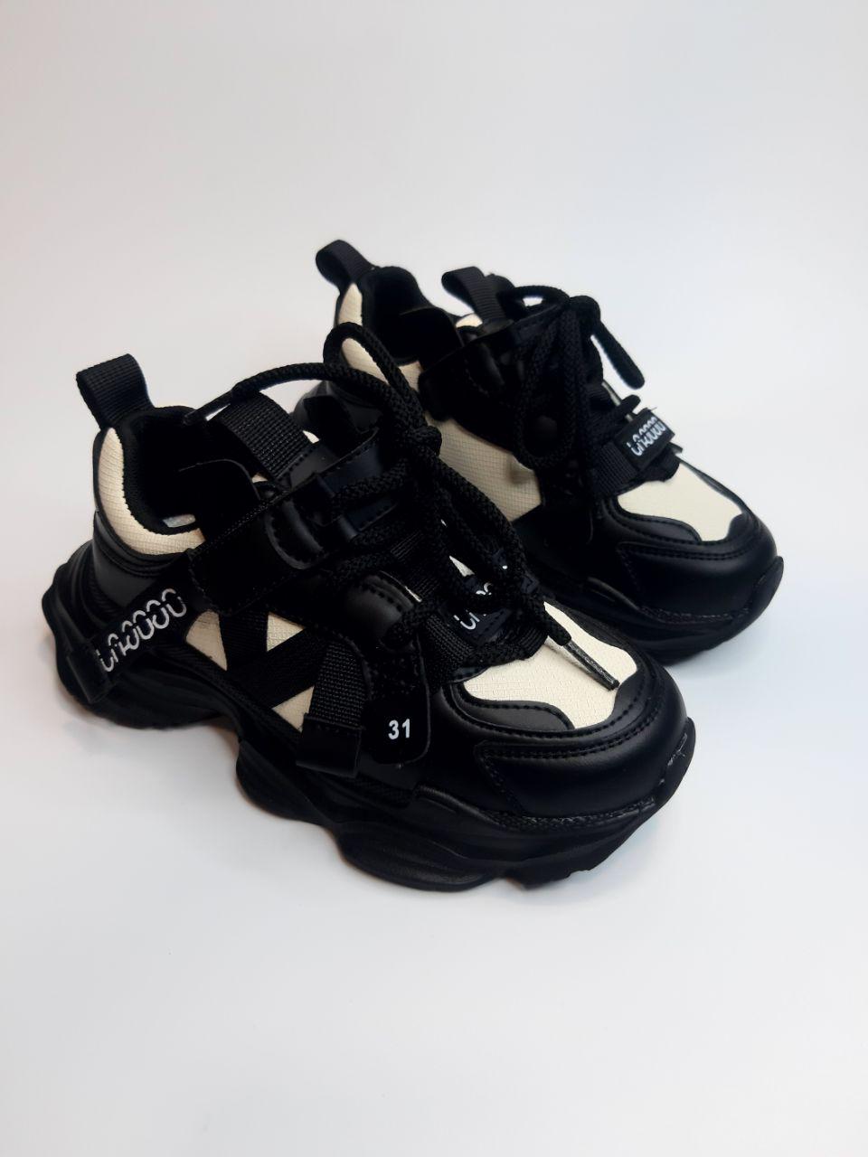 Кроссовки Apawwa для девочки р. 31 19,3 см Черный (579 М black)