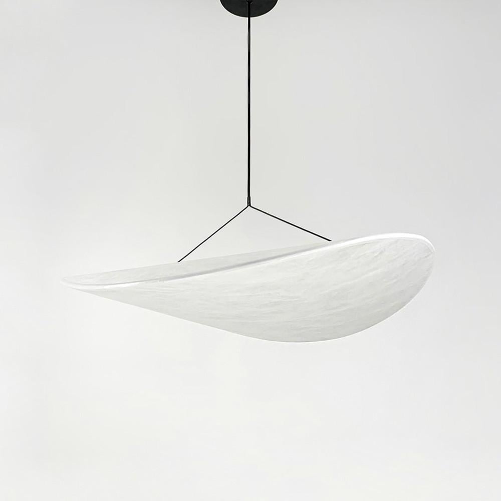 Світильник невагомий в органічних мотивах Ø 60 см Чорний/Білий (BM1-600)