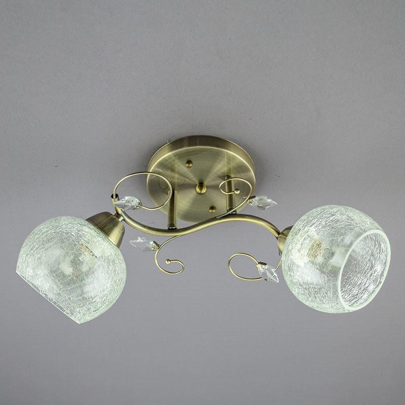 Люстра стельова Lighthouse SH-12607/2 AB Бронза