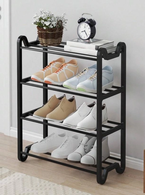 Подставка для обуви складная Shoe rack на 8-12 пар обуви на 4 полки (3084_And) - фото 2