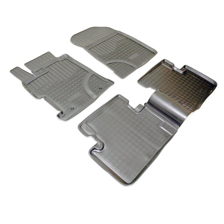 Коврики в салон полиуритановые NorPlast Honda Civic SD 2012- 4 шт. Черный (11526910)