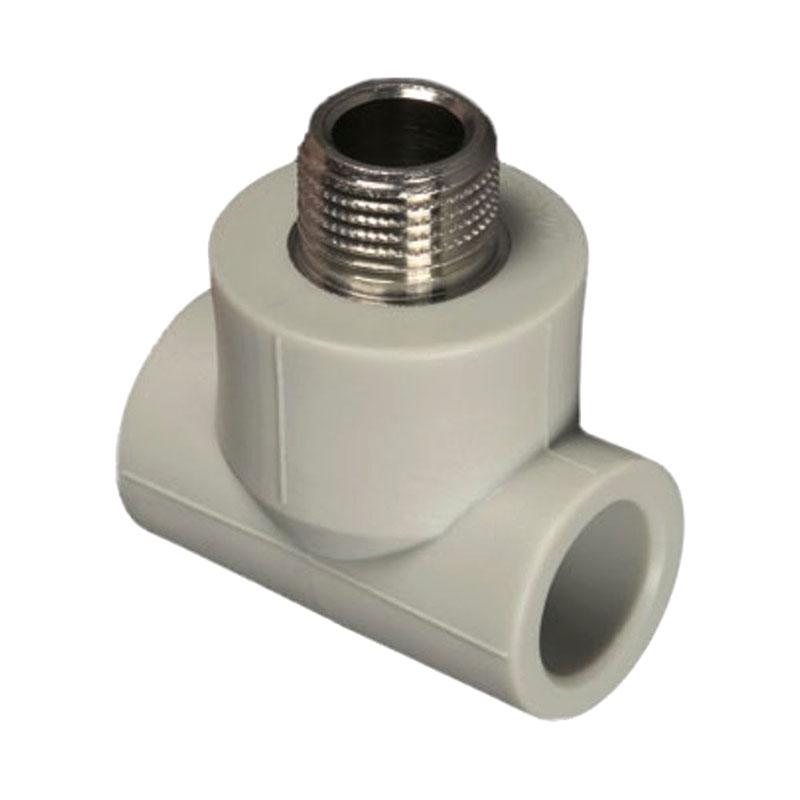 Тройник с металлической резьбой FV-PLAST 6174816 25х1/2"х25 (AKD6795)