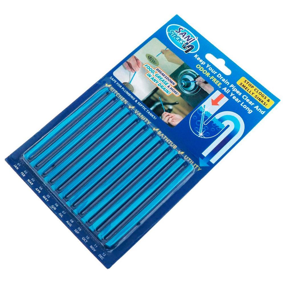 Палички для усунення засмічення в каналізації Sani Sticks (3296) Палички для усунення засмічення в каналізації Sani Sticks (3296)