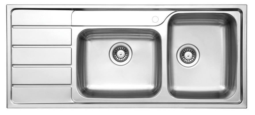 Кухонная мойка UKINOX HSP 1160.500 20 GT 8K полированная и доска разделочная