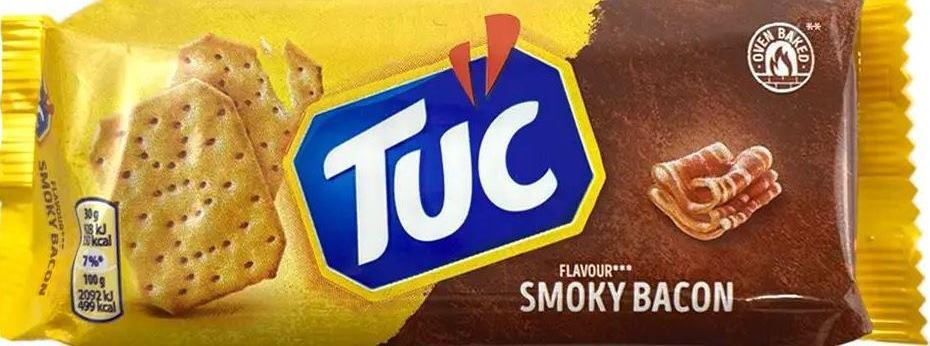 Крекер соленый Tuc со вкусом бекона 100 г (16864)