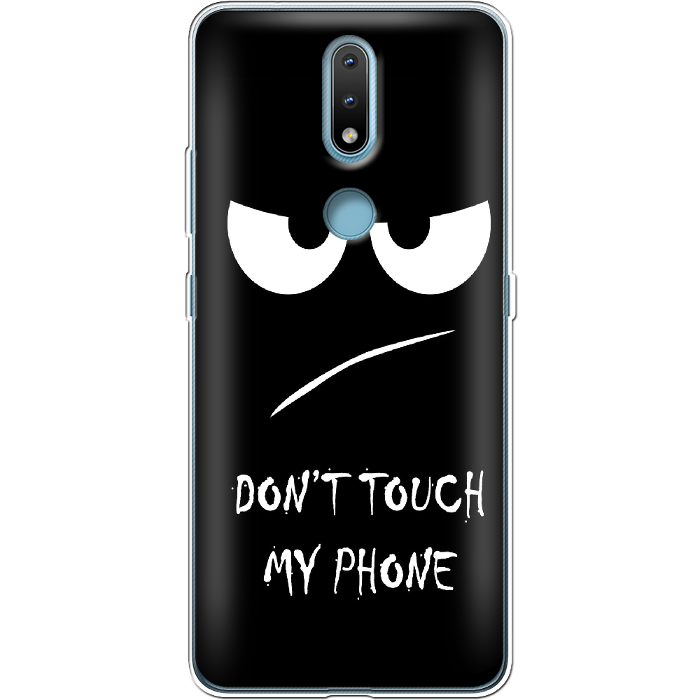 Чехол Boxface Nokia 2.4 Don't Touch my Phone Прозрачный силикон (41297-up535-41297)