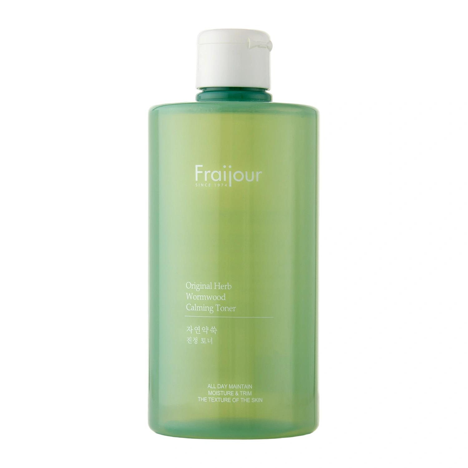 Тонер для лица с AHA/BHA кислотами Herb Wormwood Calming Toner Fraijour 500 мл (8802929000473)