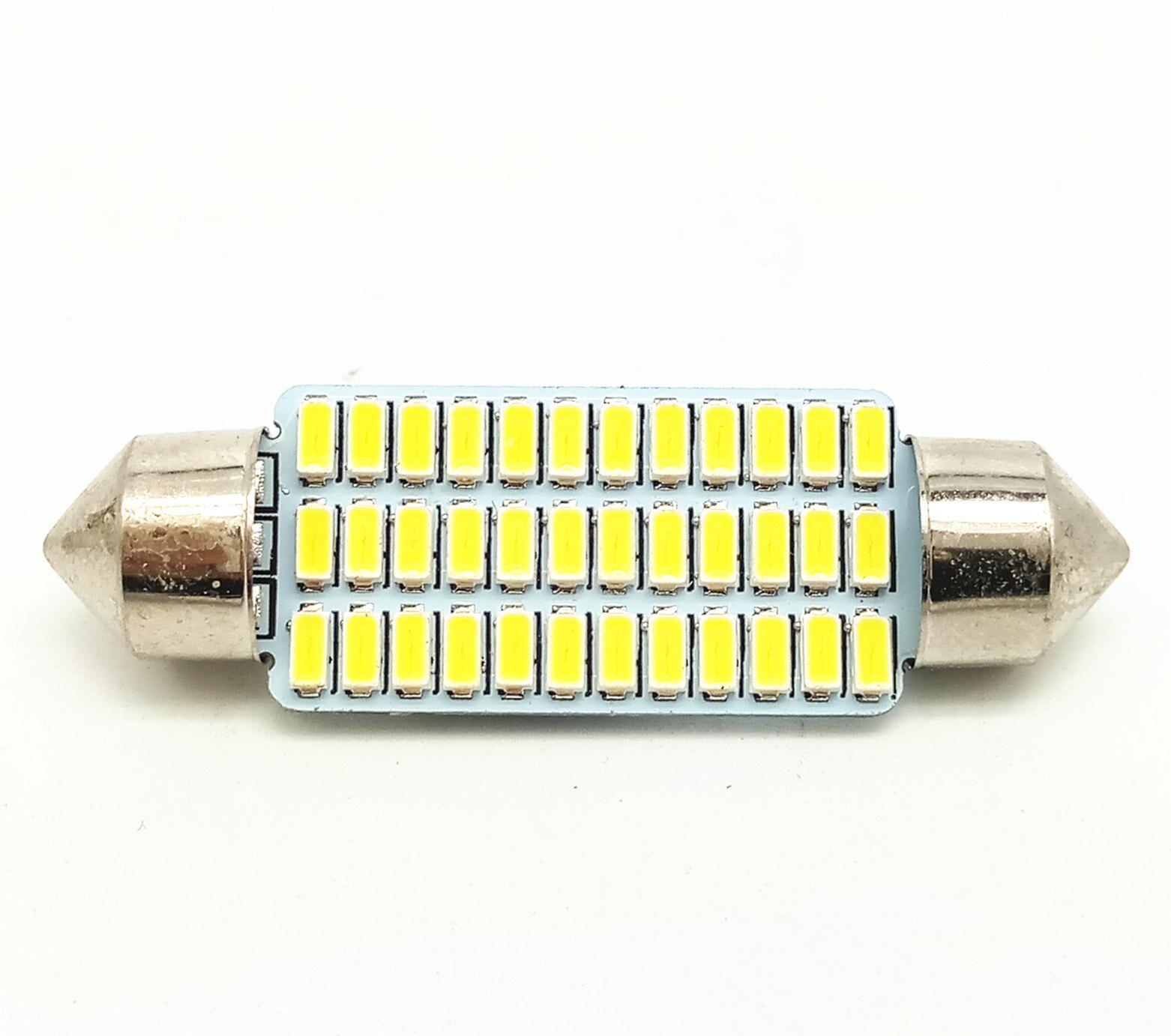 Светодиодная лампа Festoon C5W 48SMD 3014 12V с драйвером 42 мм (8383875)