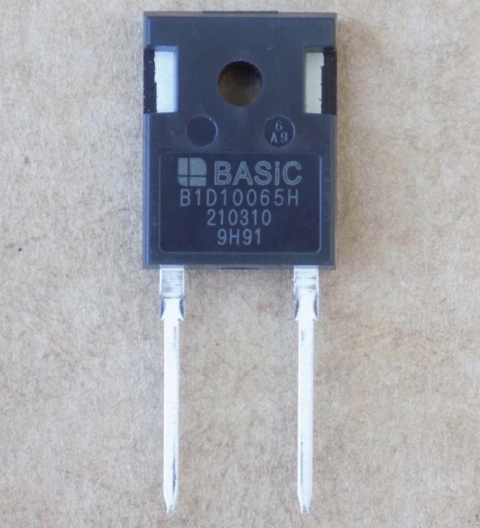 Диод Шоттки B1D10065H 10A/650V/TO247-2pin (50470)