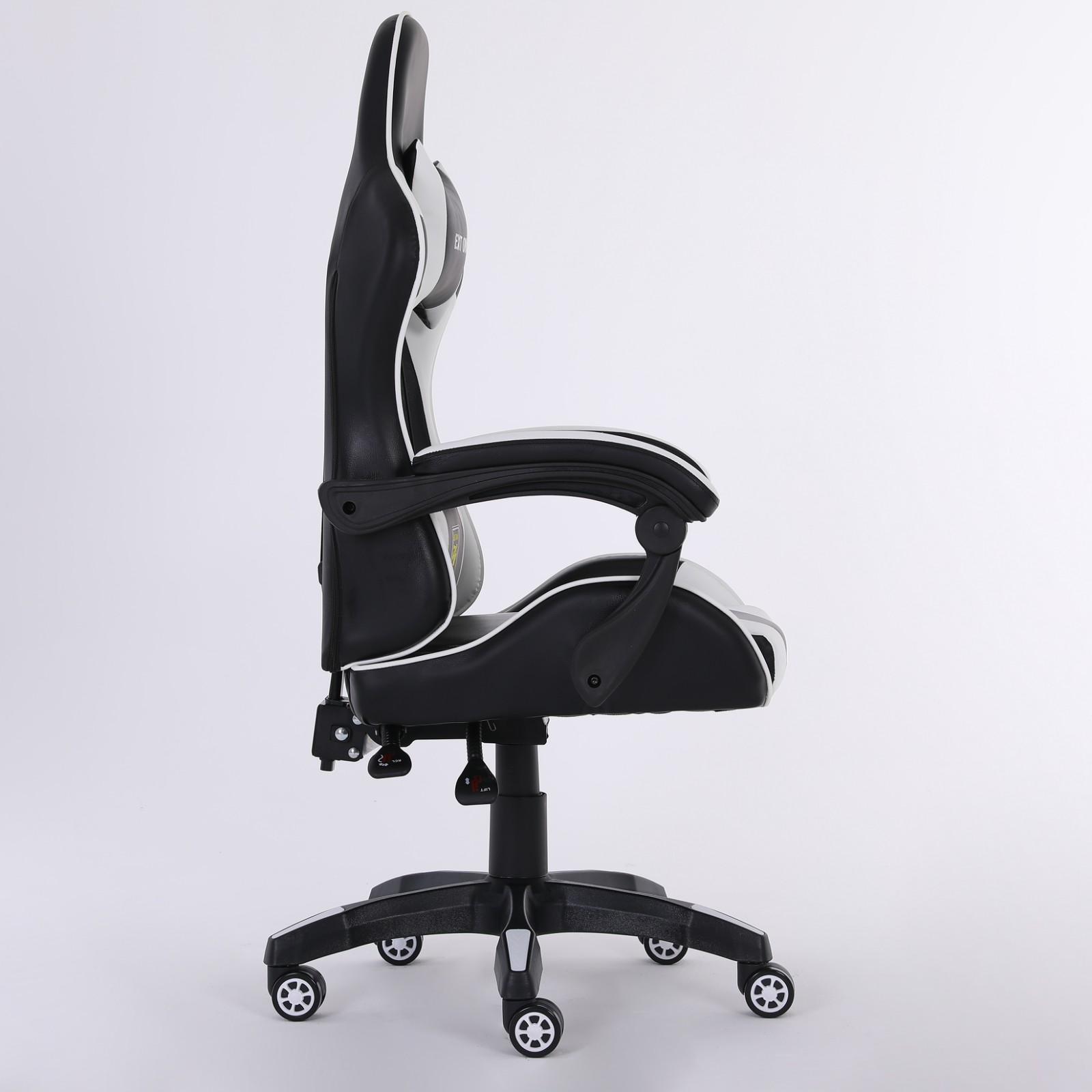 Кресло компьютерное Ext One Черный/Белый (10013698) - фото 3 Кресло компьютерное Ext One Черный/Белый (10013698) - фото 3