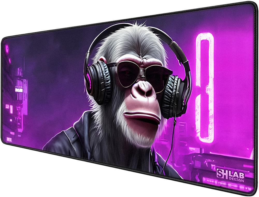 Коврик для мышки SHLab Monkey DJ SHM-439 70х30 см (35996)