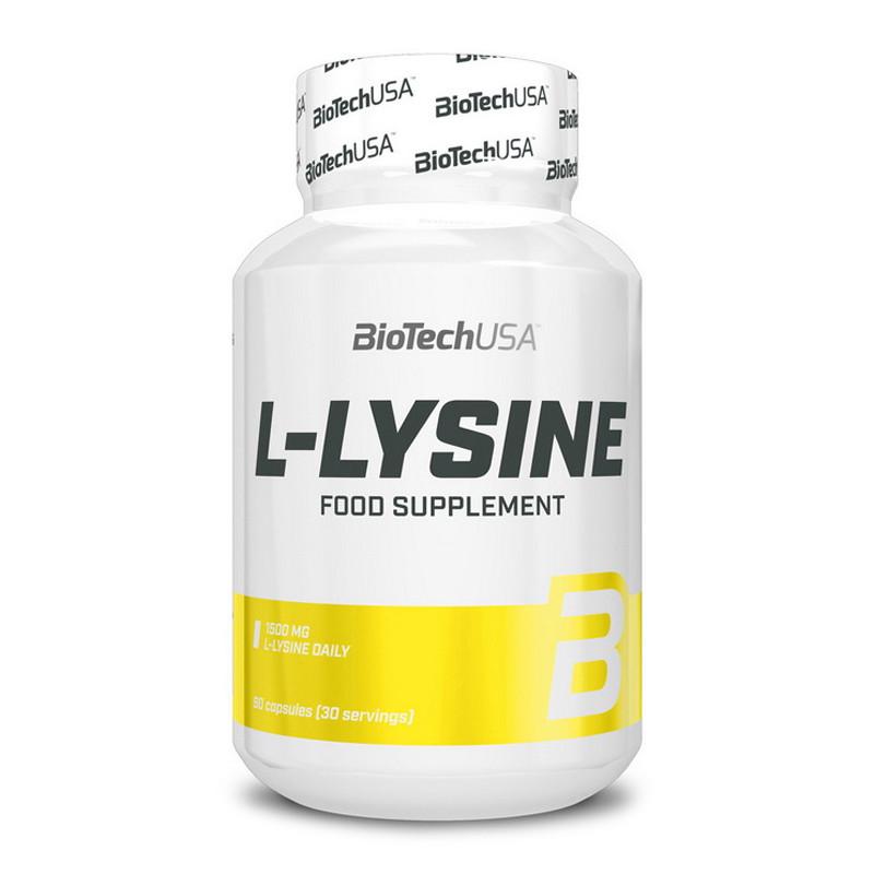 Лизин BioTech USA L-Lysine 90 капс. (11637-01)