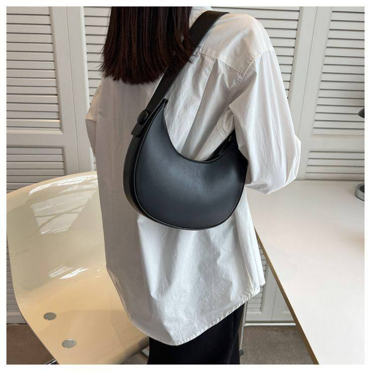 Жіноча сумка-багет Чорний (RN-234)