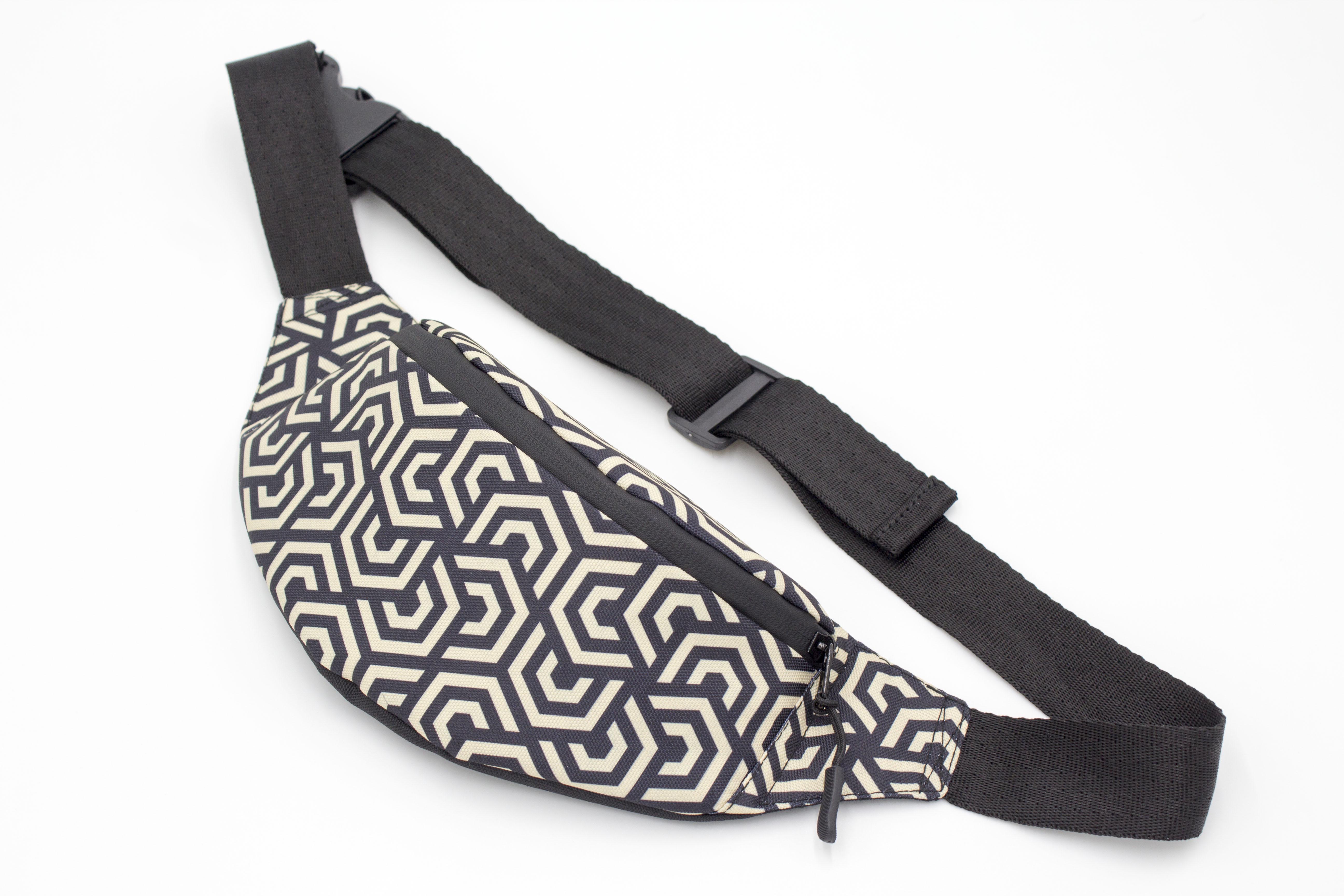 Сумка бананка Шестикутники (BG-002) - фото 1 Сумка бананка Шестикутники (BG-002) - фото 1