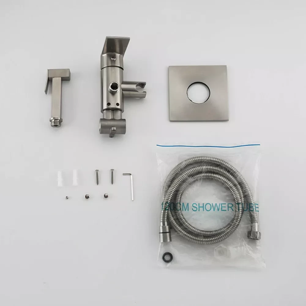 Гигиенический душ скрытого монтажа Gappo G7299-20 из нержавеющей стали (G7299-20) - фото 3 Гигиенический душ скрытого монтажа Gappo G7299-20 из нержавеющей стали (G7299-20) - фото 3