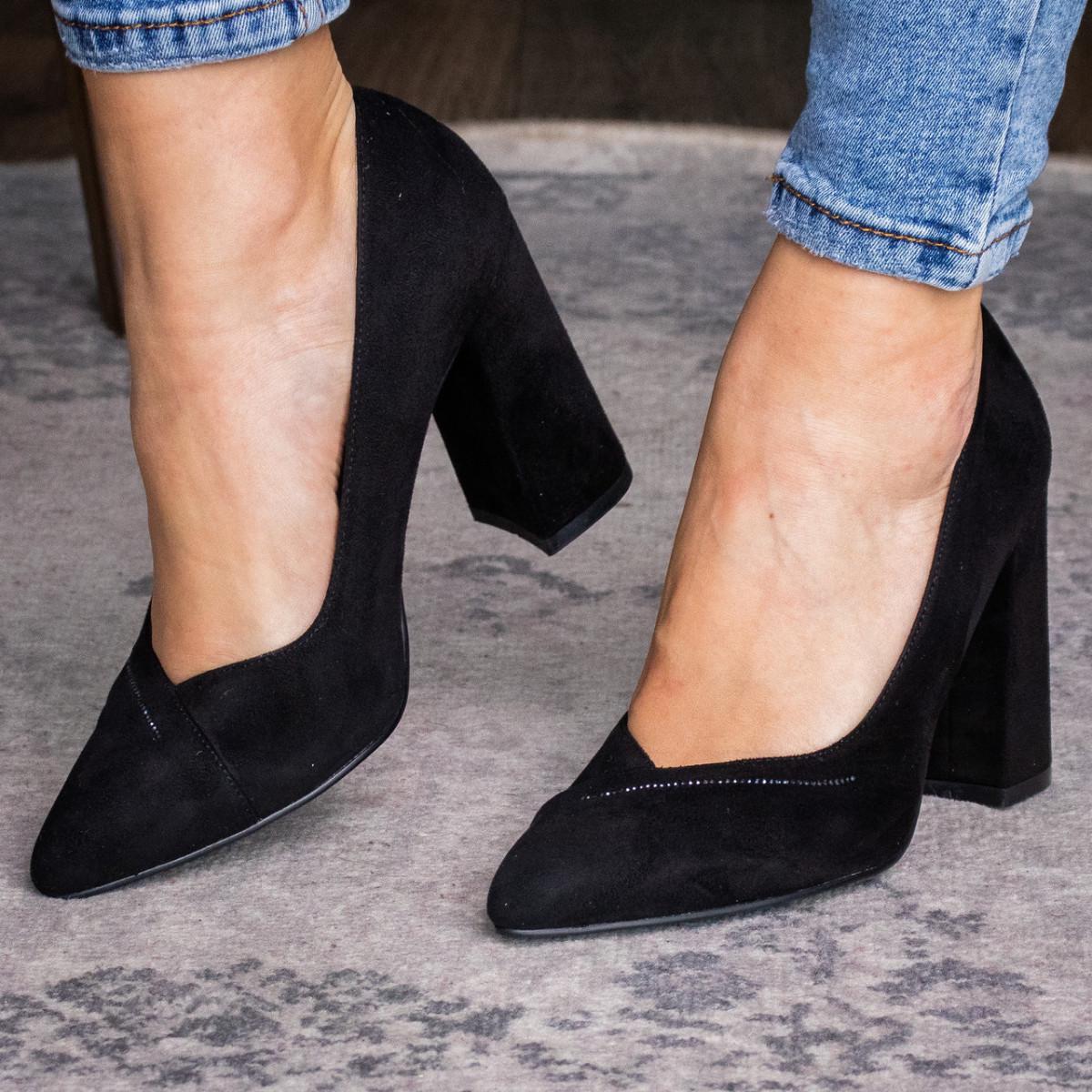 Туфли женские Fashion р. 35 23 см Черный (2540)