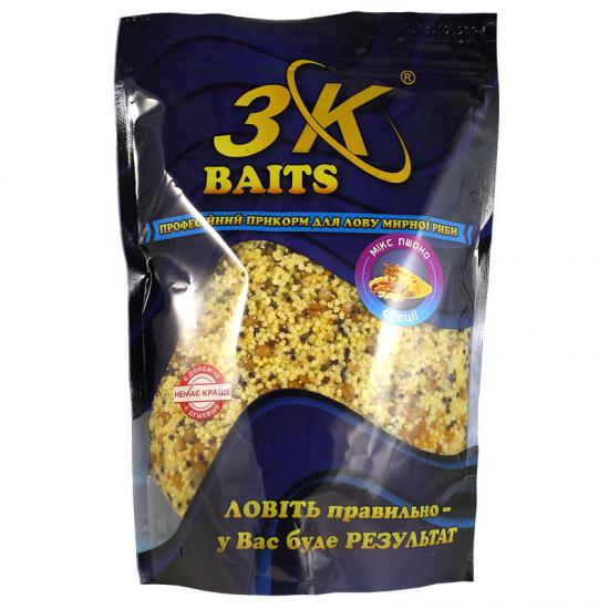 Прикорм 3KBaits Зерновой микс Пшено специи 1000 г (3КВ1676) Прикорм 3KBaits Зерновой микс Пшено специи 1000 г (3КВ1676)
