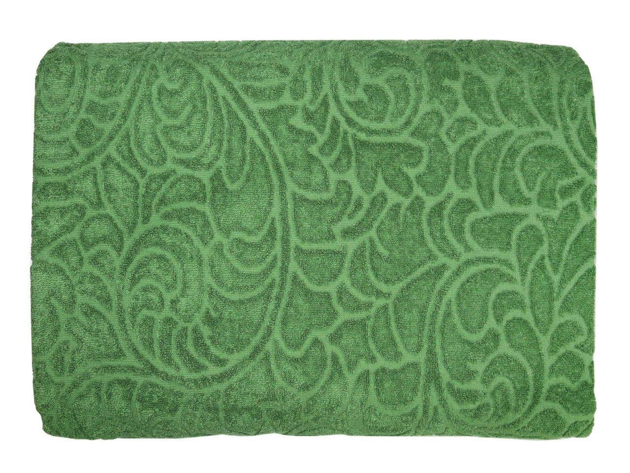 Простирадло махрове Parisa J-079 150х200 см Зелений (21721)