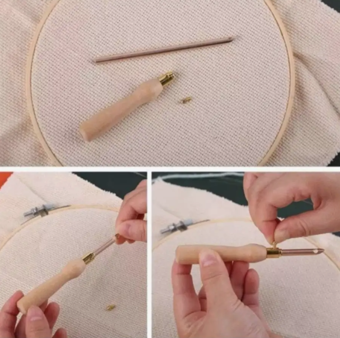 Набор для ковровой вышивки 11 шт. (0046) - фото 8