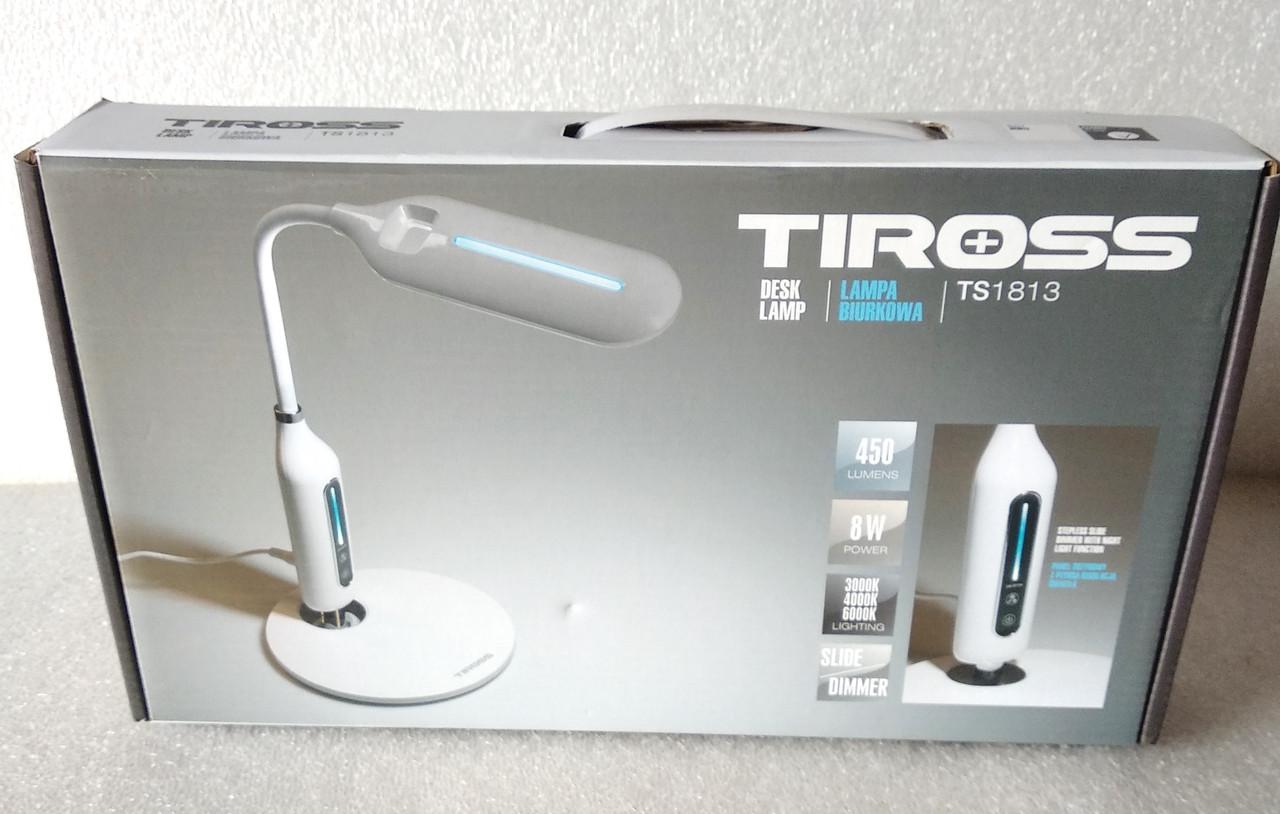 Настільна лампа Tiross TS1813 Білий - фото 3