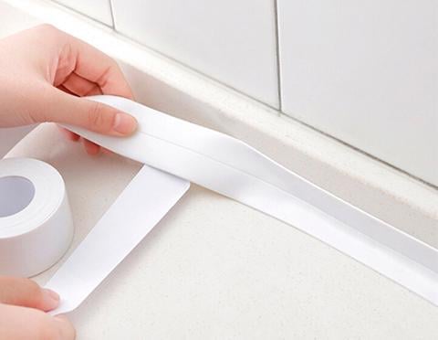 Стрічка бордюрна універсальна самоклеюча 2,6 м Білий - фото 5