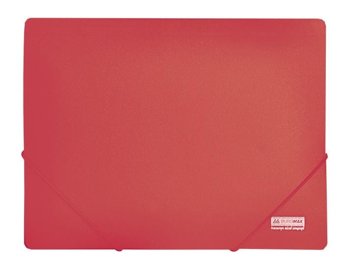 Папка Buromax на резинках A4 полипропилен Красный (BM.3911-05)